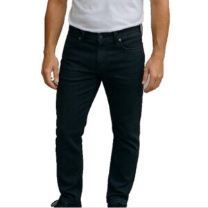 J Brand Mens Kane Pants 29X34 Black Straight Fit Double Weave Twill NWT Designer